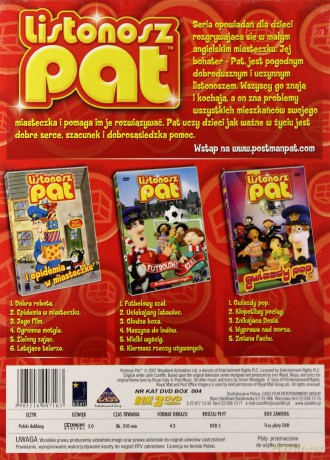 Listonosz Pat: Gwiazdy Pop / Epidemia w Miasteczku / Futbolowy Szał [BOX] [3DVD]