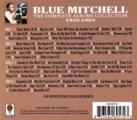 Blue Mitchell: The Complete Albums Collection: 1958 - 1963 [4CD]