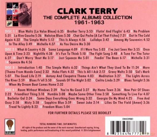Clark Terry: The Complete Albums Collection: 1961 - 1963 [4CD]