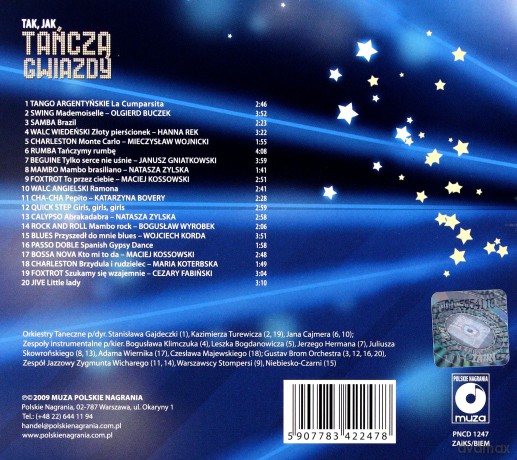 Tak Jak Tańczą Gwiazdy [CD]