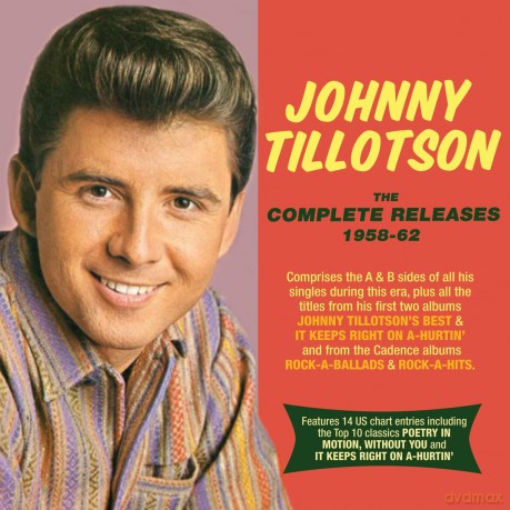 Johnny Tillotson: The Complete Releases 1958-62 [2CD]