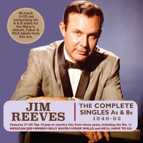 Jim Reeves: The Complete Singles As & Bs 1949-62 [3CD]