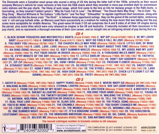Diamonds: The Complete Singles As & Bs 1955-62 [2CD]