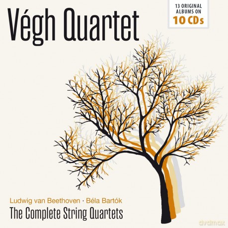 Beethoven Bartok: Vegh Quartet The Complete String Quartets [10CD]