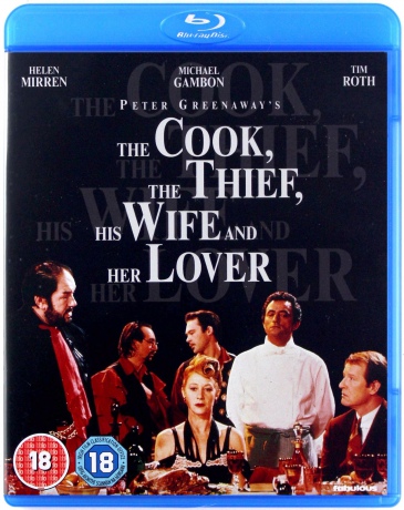 The Cook The Thief His Wife And Her Lover (Kucharz, złodziej, jego żona i jej kochanek) [Blu-Ray]