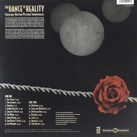 The Dance Of Reality soundtrack (Adan Jodorowsky) [Winyl]