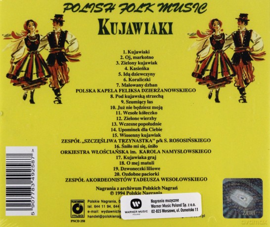 Polish Folk Music: Kujawiaki [CD]