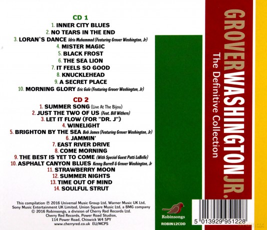Grover Washington Jr.: The Definitive Collection [2CD]