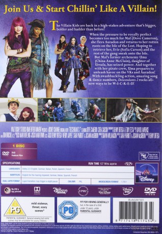 Następcy 2 (Disney) [DVD]