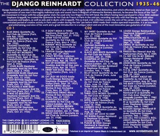 Django Reinhardt: The Django Reinhardt Collectin 1935-1946 [2CD]