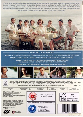 The Durrells Boxset (Season 1-4) [DVD]
