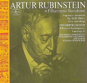 Artur Rubinstein: W Filharmonii Narodowej [CD]