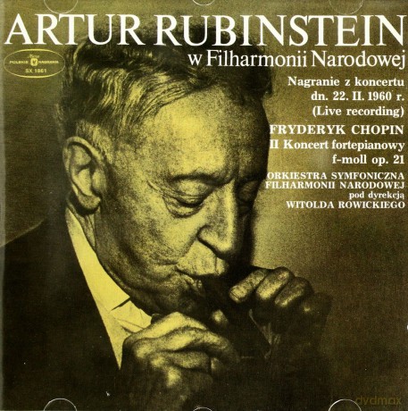 Artur Rubinstein: W Filharmonii Narodowej [CD]