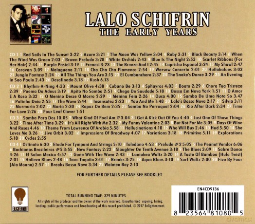 Lalo Schifrin: The Early Years [4CD]