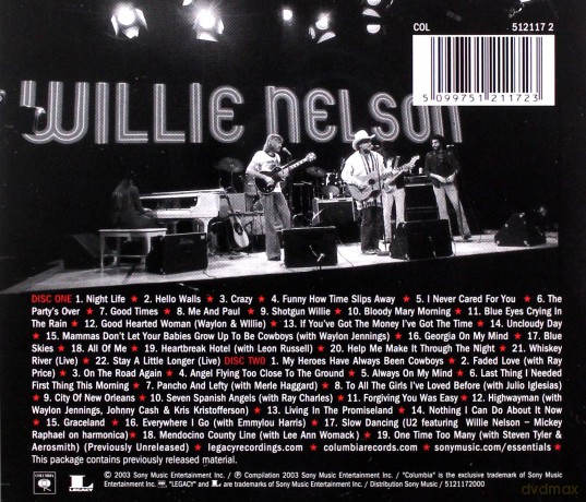 Willie Nelson: The Essential [2CD]