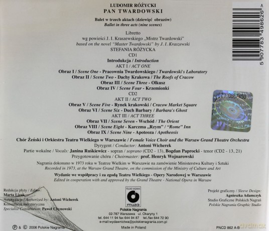 Pan Twardowski (Balet) [CD]
