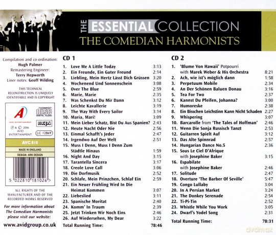 Comedian Harmonists: The Essential Collection [2CD]