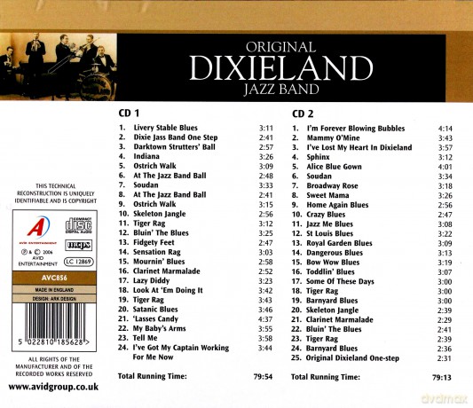 Original Dixieland Jazz Band The Essential Collection [2CD]