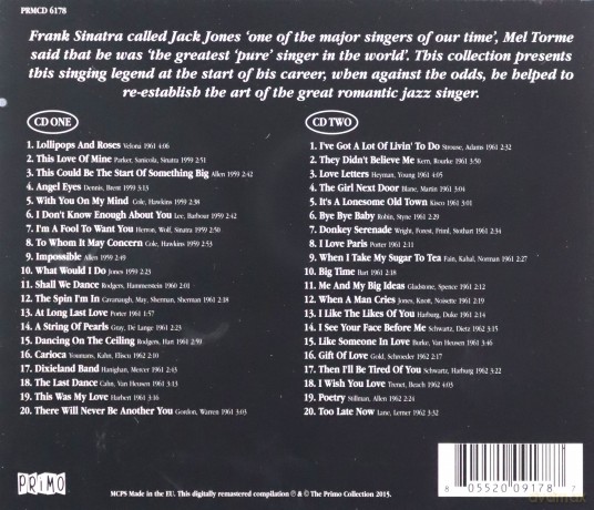 Jack Jones: The Essential Early Recordings [2CD]