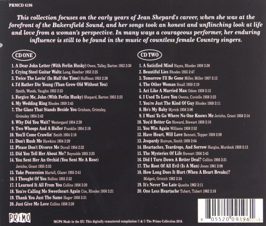 Jean Shepard: The Essential Recordings [2CD]