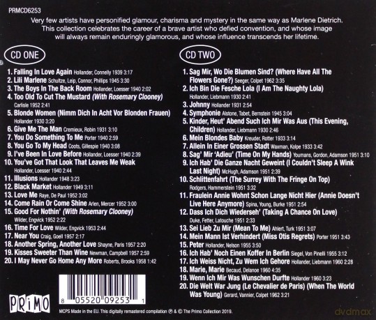 Marlene Dietrich: The Essential Recordings [2CD]