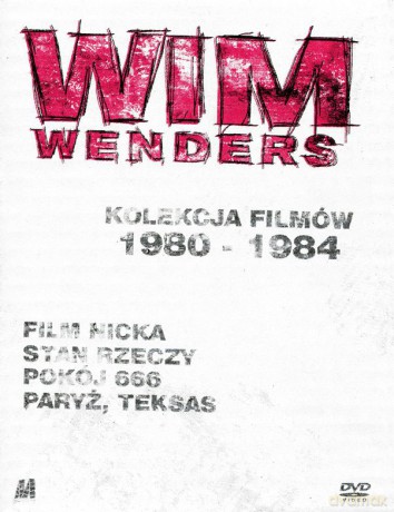 Wim Wenders (Lata 1980-1984): Film Nicka / Stan rzeczy / Pokój 666 / Paryż, Teksas [BOX] [4DVD]