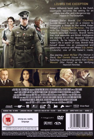 The Exception (Ostatni pocałunek cesarza) [DVD]