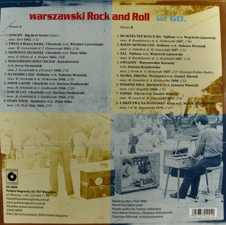 Warszawski Rock N Roll Lat 60 [Winyl]