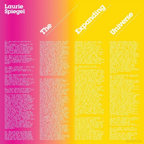 Laurie Spiegel: The Expanding Universe [3xWinyl]