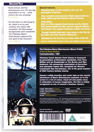 The Fabulous Baron Munchausen [DVD]