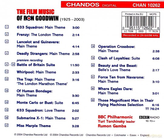 Bbc Pogamba: The Film Music Of Ron Goodwin [CD]