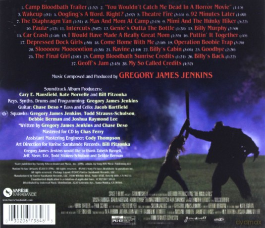 The Final Girls soundtrack [CD]