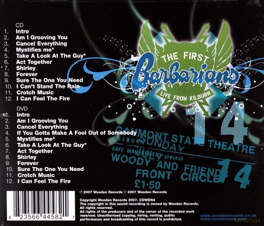 Ronnie Wood: The First Barbarians - Live From Kilburn [2CD]