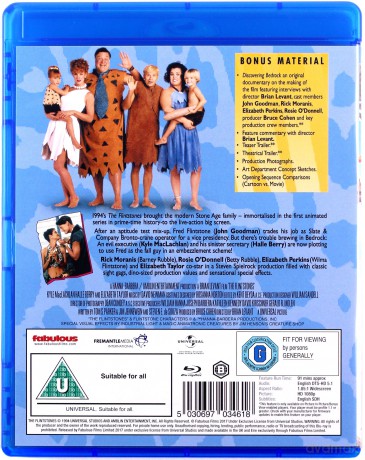 The Flintstones (Flinstonowie) [Blu-Ray]