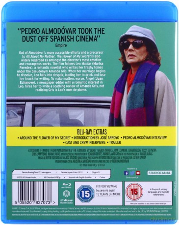 The Flower Of My Secret (Kwiat mego sekretu) [Blu-Ray]