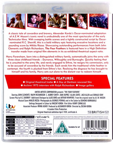 The Four Feathers (Cztery pióra) [Blu-Ray]