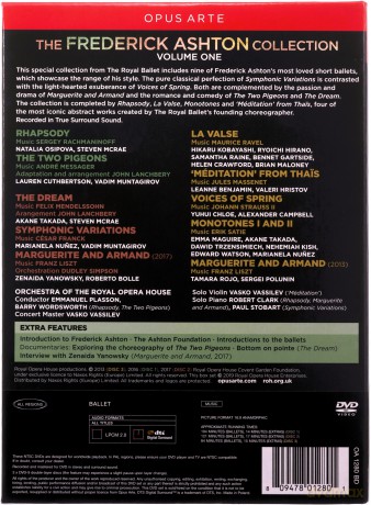 The Royal Ballet: The Frederick Ashton Collection. Volume 1 [3DVD]