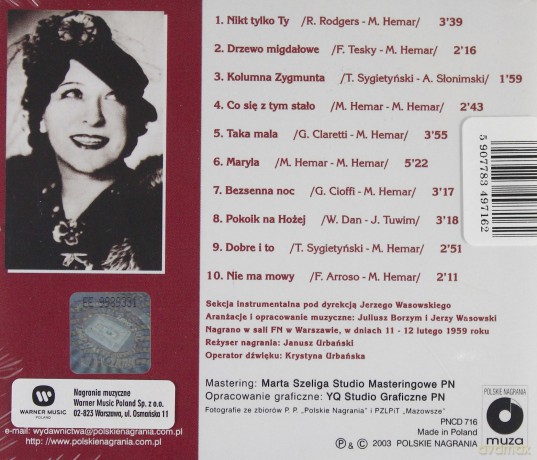 Mira Zimińska-Sygietyńska: Nikt Tylko Ty (digipack) [CD]