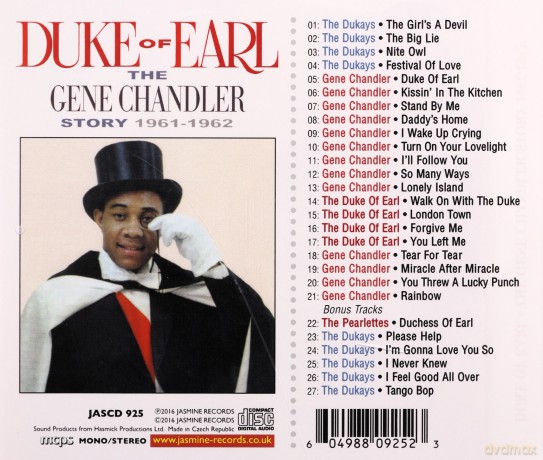 Gene Chandler: The Gene Chandler Story - Duke Of Earl 1961-1962 [CD]