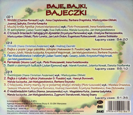 Baje, bajki, bajeczki [3CD]
