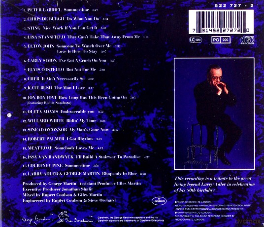 Larry Adler: The Glory Of Gershwin [CD]