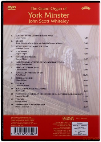 John Scott Whiteley: The Grand Organ Of York Minster [2CD]