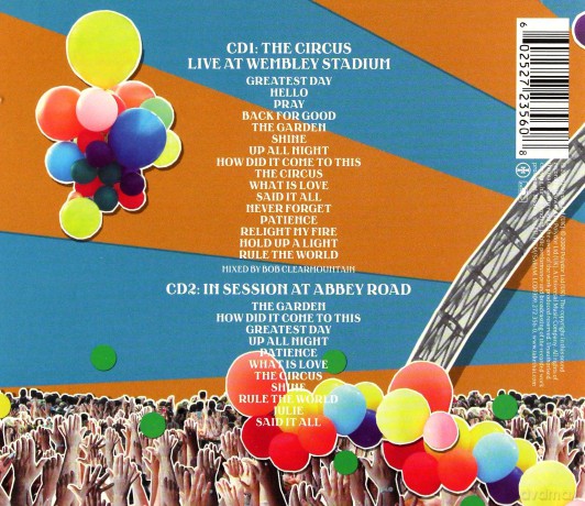 Take That: The Greatest Day - The Circus Live [2CD]