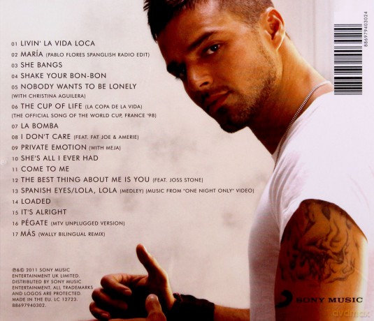 Ricky Martin: The Greatest Hits [CD]