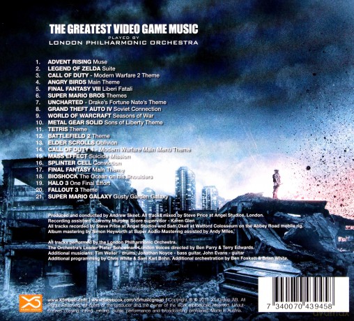 Lposkeet: The Greatest Video Game Music [CD]