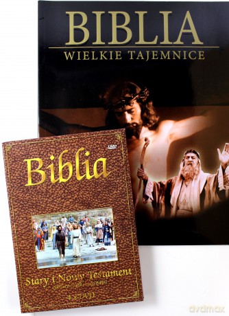 Biblia. Wielkie Tajemnice: Stary i Nowy Testament [BOX] [4DVD]+[KSIĄŻKA]