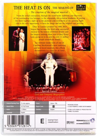 The Heat Is On The Making Of Miss Saigon [DVD]