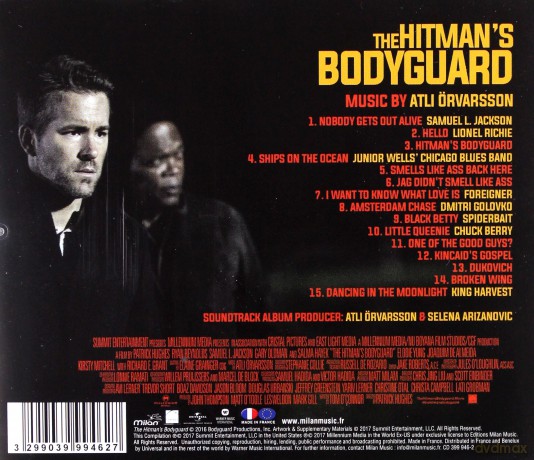 The Hitman's Bodyguard soundtrack [CD]