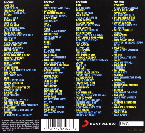 The Hits Album - The 80s Album [4CD]