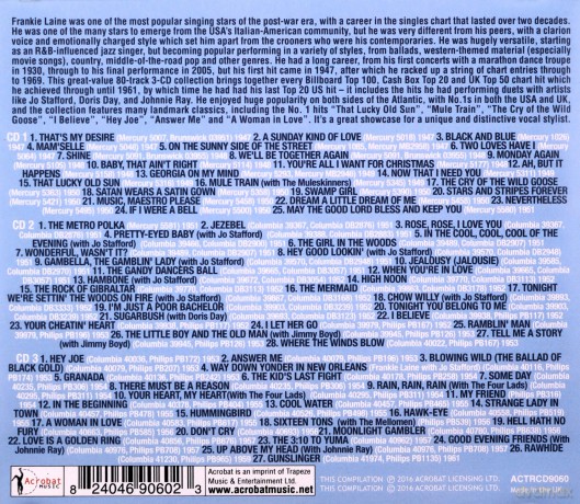 Frankie Laine: The Hits Collection 1947-1961 [3CD]
